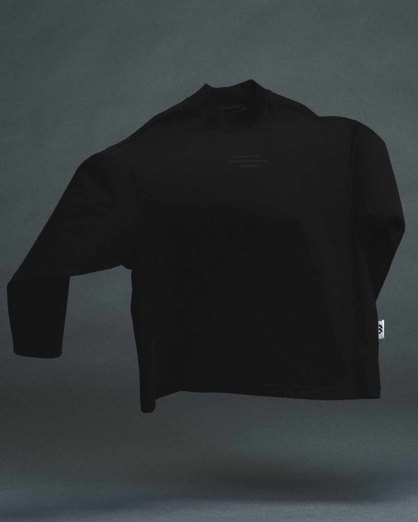 LS Turtle T-Shirt Black